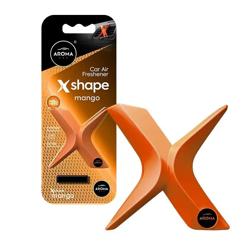 Dostępne od ręki ZAPACH SAMOCHODOWY X SHAPE MANGO