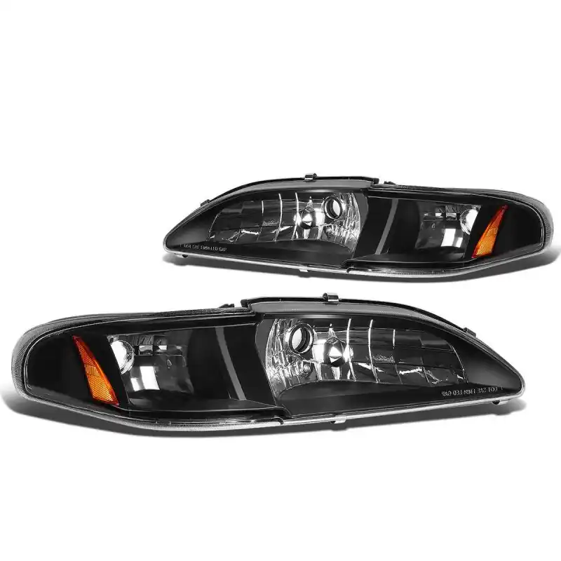 Zniżka REFLEKTOR LAMPA KIERUNKOWSKAZ LEWY PRAWY CZARNY FORD MUSTANG 94-98