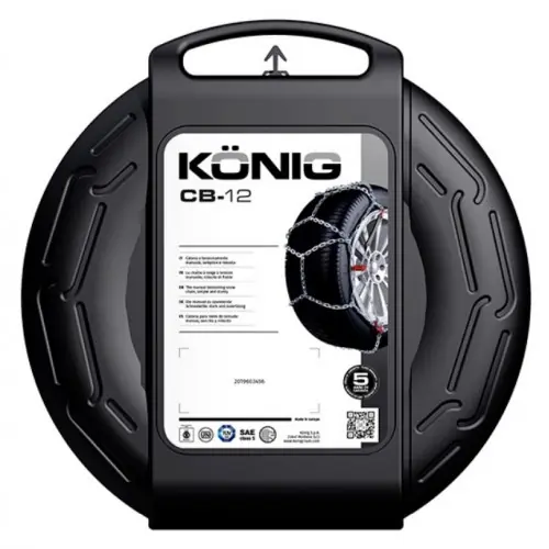 Łatwy zwrot Łańcuchy śniegowe König CB-12 gr. 80