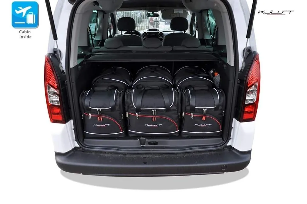 PEUGEOT PARTNER 2008+ TORBY DO BAGAŻNIKA 6 SZT Wybór klientów