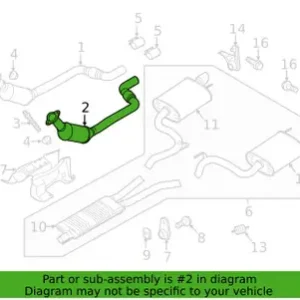 Rabat Catalytic Converter Left