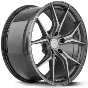 Do wyczerpania zapasów Zestaw kół - Barracuda Inferno - polerowany metaliczny połysk - VA 8,5 x 20" - RA 10 x 20" przód i tył